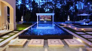 Outdoor Pool Theater